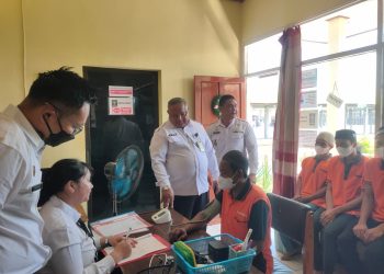 Kanwil Ditjenpas Kalteng  Laksanakan Monotoring dan Evaluasi di Rutan Kapuas, Tingkatkan Kualitas Pelayanan dan Pembinaan 