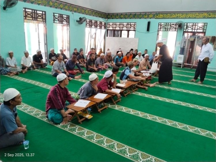 WBP Kapuas Ikuti Pembelajaran Fiqih, Tanamkan Nilai Religius Perbaiki Akhlak