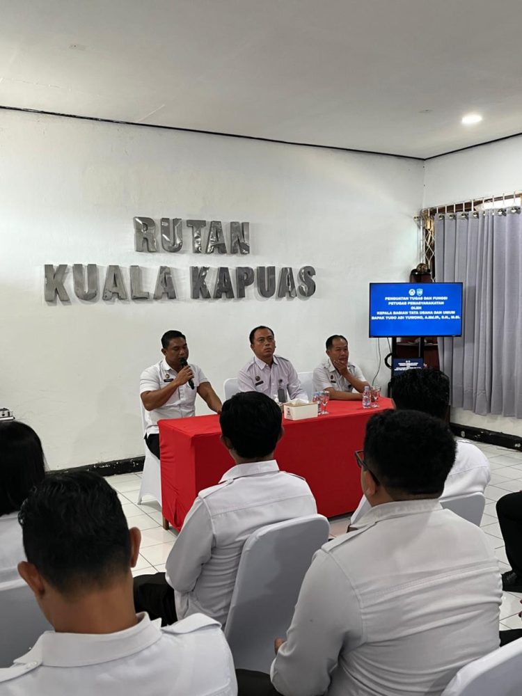Rutan Kapuas Terima Kunjungan Tim Monev, Pastikan Tertib Administrasi Pada Tata Kelola Keuangan 