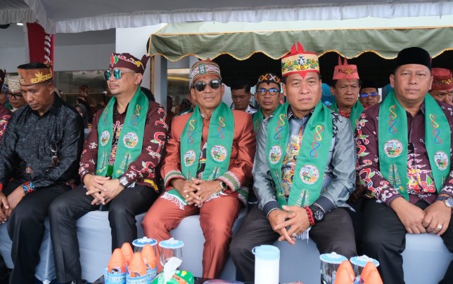 Bupati Heriyus Hadiri Upacara Hari Jadi Ke-23 Kab. Bartim