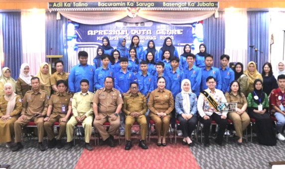 Pengukuhan Anggota Forum GenRe Kabupaten Murung Raya