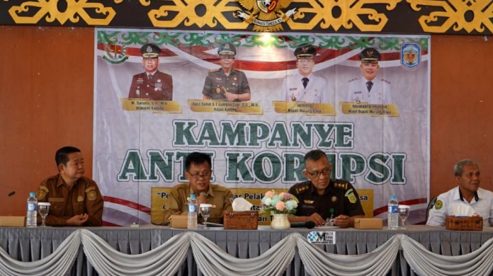 Kampanye Anti Korupsi, Pemkab Mura Dukung Pemerintahan Bersih