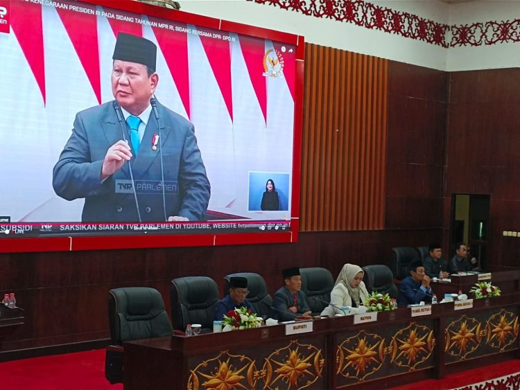 Apresiasi Pidato Presiden, Bupati Murung Raya Siap Jalankan Program