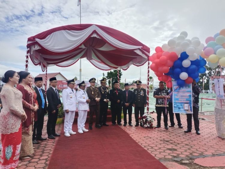 Peringati HUT RI ke 80, Bupati Mura Launching Pembayaran Tagihan PDAM melalui Betang Mobile