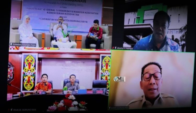 Pemkab Mura Tandatangani MoU dengan Kemenkes RI Terkait Pengembangan SDM Kesehatan