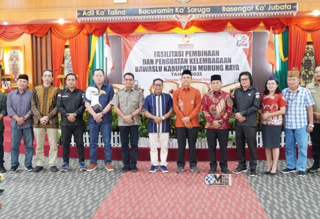 Bupati Murung Raya Buka Fasilitasi Penguatan dan Pembinaan Kelembagaan Bawaslu
