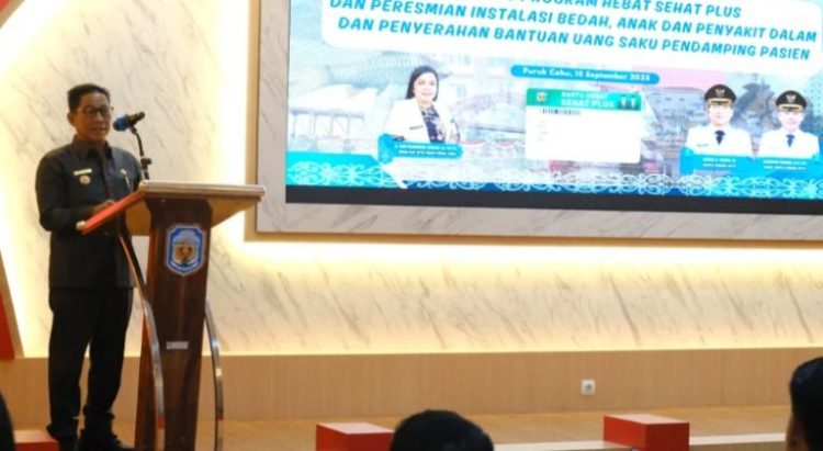 Tingkatan Layanan Kesehatan, Bupati Murung Raya Launching Kartu Hebat Sehat Plus