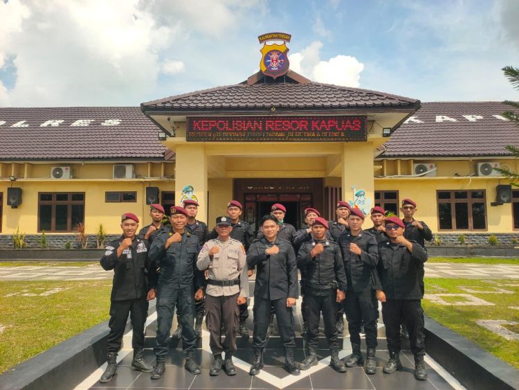 Sinergi Rutan dan Polres Kapuas, Petugas Asah Kemampuan Dalmas