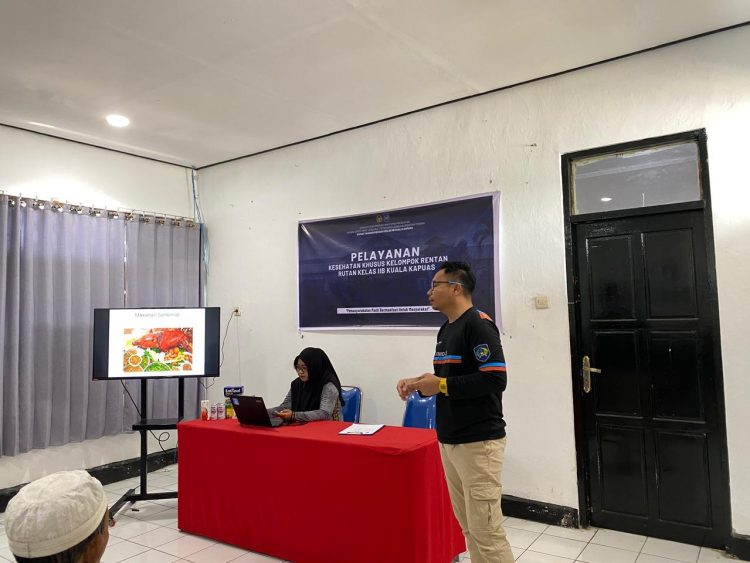 Klinik Rutan Kapuas Gelar Sosialisasi untuk Kelompok Rentan