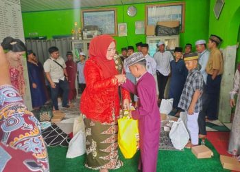 Dina Maulidah Kunjungi Panti Asuhan, Dukung Kebutuhan anak anak Panti Asuhan di Murung Raya