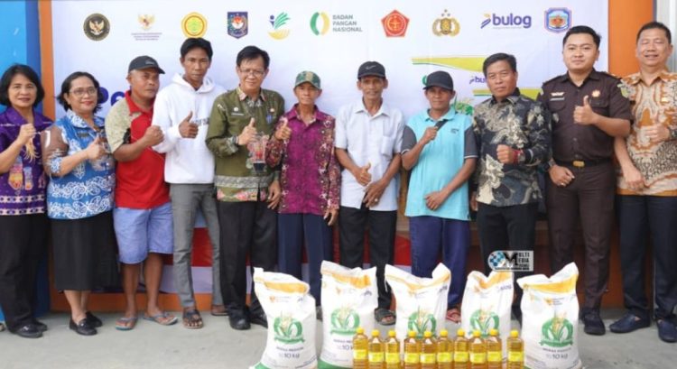 Penyaluran Bantuan Pangan Beras dan Minyak Goreng