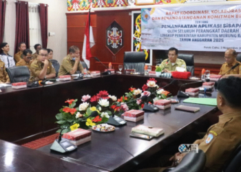 Pemkab Mura Gelar Rakor Pemanfaatan Aplikasi SiSAPAN