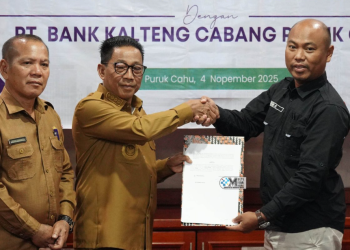 Jalin Kerja Sama Program KHS dan KHMC Antara Pemkab Murung Raya dan Bank Kalteng