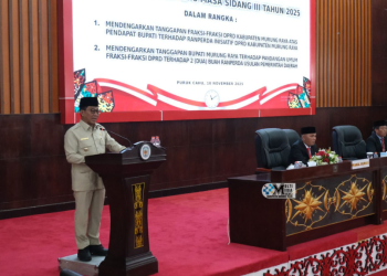 Bupati Mura Tanggapi Pandangan Fraksi DPRD
