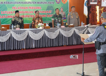 Bupati Mura Resmi Buka Pelatihan Satlinmas, Bupati Juga Tekankan Peran Strategisnya