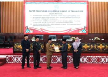DPRD Mura Gelar Rapur ke 6 Masa Sidang III, Bahas 4 Agenda Utama
