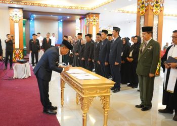 Sarwo Mintarjo Resmi Menjabat Sebagai Pj Sekda Murung Raya
