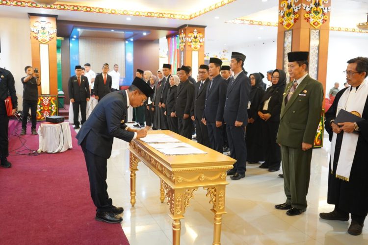 Sarwo Mintarjo Resmi Menjabat Sebagai Pj Sekda Murung Raya