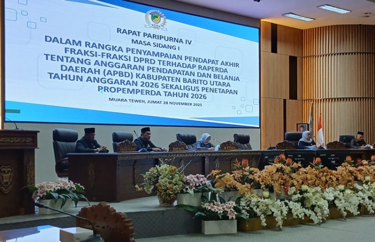 Pemkab Barut Bersama DPRD Barut Resmi Tetapkan Propemperda Tahun 2026