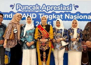 Bunda PAUD Barut Hadiri Puncak Apresiasi Bunda PAUD Tingkat Nasional yang Diselenggarakan Kemendikdasmen