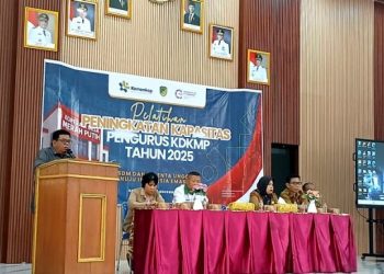 Disnakertranskop UKM Barut Resmi Buka Pelatihan Peningkatan Kapasitas Pengurus Kopdeskel Merah Putih