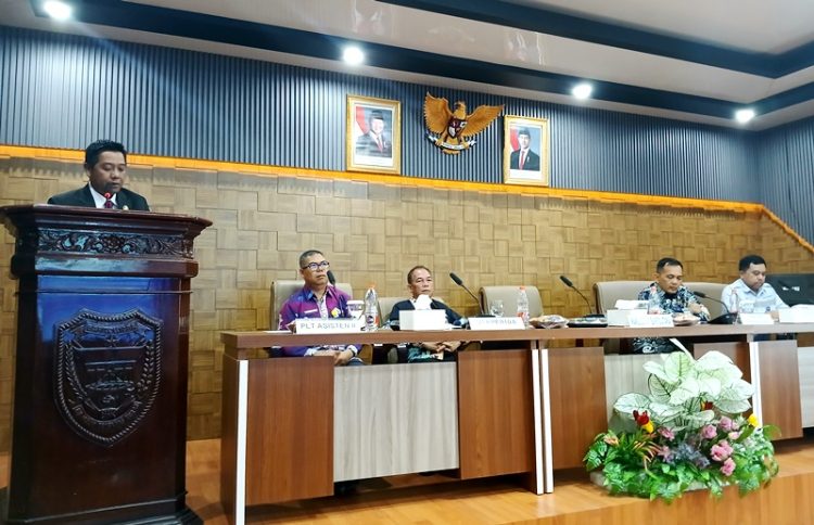 Resmi di Buka Kegiatan Konsultasi Publik RIPPM PT BEK