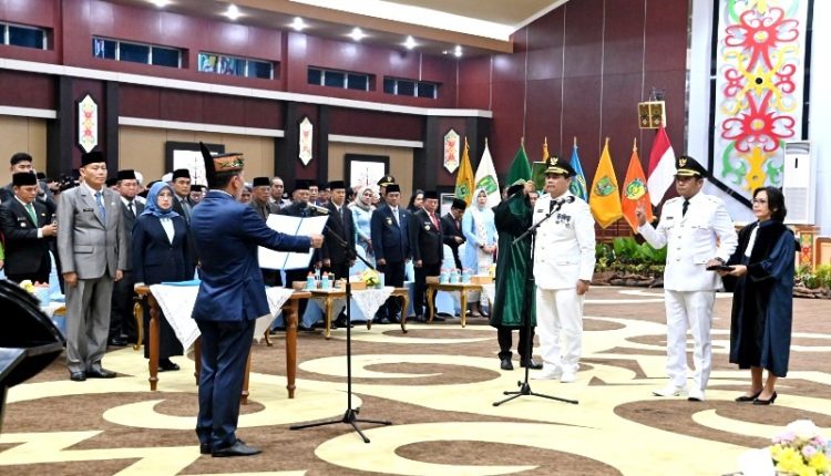 Gubernur Kalteng Resmi Lantik Bupati dan Wabup Barito Utara
