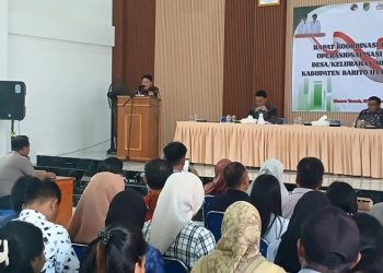 Disnakertranskop UKM Barut Gelar Rakor Percepatan Operasionalisasi Koperasi Merah Putih