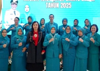 Resmi Dibuka Rakerda TP PKK Barut 2025, Hj. Maya Savitri Shalahuddin Tekankan Pentingnya Kepemimpinan yang Kuat dan inspiratif