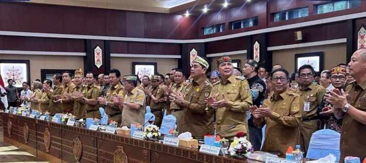 Bupati Barut Hadiri Rakor Optimalisasi PAD sektor Perkebunan dan Kehutanan Tahun 2025