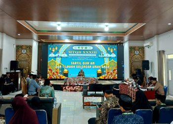 Diikuti 20 Peserta Lomba Tartil dan Tilawah Anak-Anak MTQH XXXIII Tingkat Prov.Kalteng