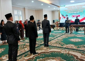 Pelantikan Hanya Mengisi Jabatan Kosong, Tiga Posisi Masih Berproses Akan Dilanjutkan Setelah Pelaksanaan Job Fit