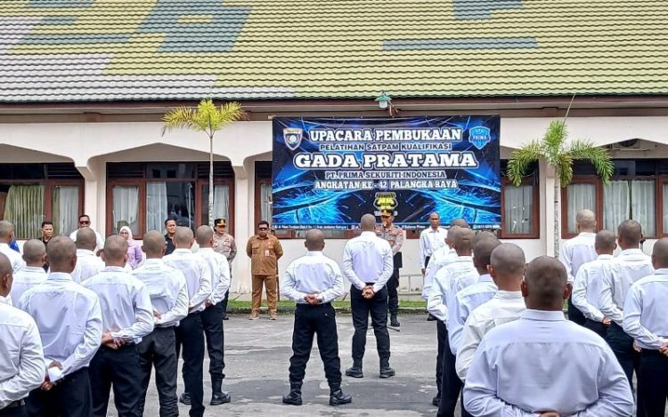 Kadis Nakertranskop UKM Barut Hadiri Upacara Pembukaan Diksar Gada Pratama