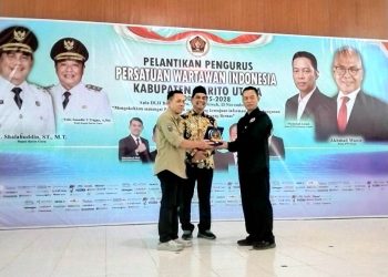 Bupati Hadiri Pelantikan Pengurus PWI, Harap PWI Barito Utara Dapat Terus Menjadi Organisasi yang Solid dan Profesional