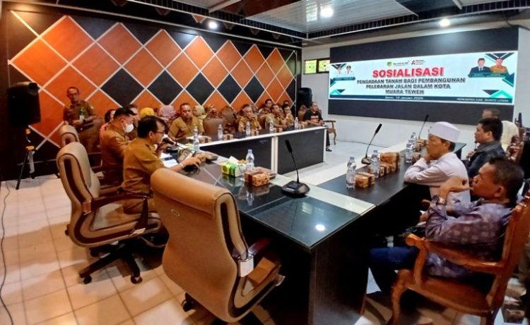 Pemkab Barut Menilai Pelebaran Jalan Kota Mtw Jadi Kebutuhan Mendesak