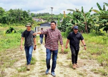Wabup Bersama Tim Teknis Tinjau Lokasi Workshop BLK