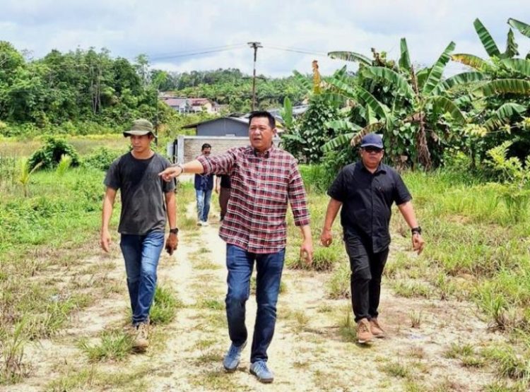 Wabup Bersama Tim Teknis Tinjau Lokasi Workshop BLK
