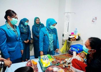 Ketua TP PKK Barut Kunjungi RSUD Mtw, Tekankan Tenaga Kesehatan Garda Terdepan Layani Masyarakat