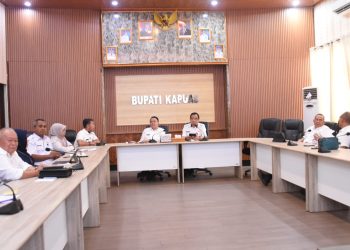 Pemda Kapuas Gelar Rapat Persiapan Seleksi Dewan Pengawas Perumdam Tirta Pambelom