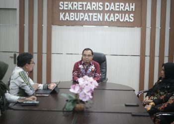 Pemkab Kapuas Pimpin Kegiatan Audiensi Dan Sosialisasi Program Digital Talent Academy (DTA)