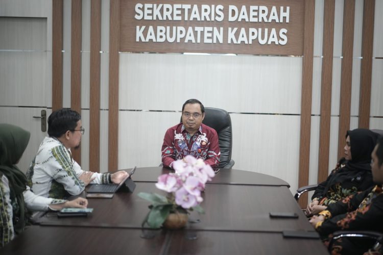 Pemkab Kapuas Pimpin Kegiatan Audiensi Dan Sosialisasi Program Digital Talent Academy (DTA)