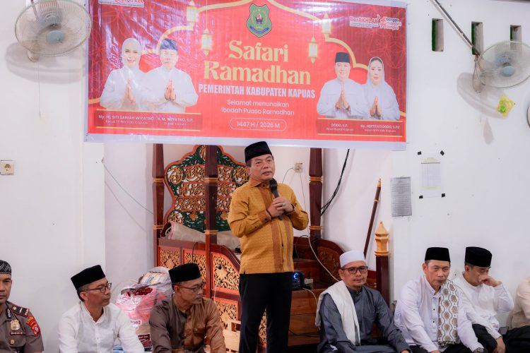 Pemkab Kapuas Hadiri Kegiatan Safari Ramadhan Pemerintah Kabupaten Kapuas 1447 Hijriah/2026 Masehi