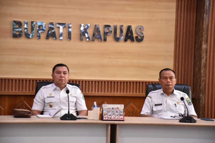Pemkab Kapuas Ikuti Kegiatan Focus Group Discussion (FGD) terkait Revisi Undang-Undang Nomor 23 Tahun 2014