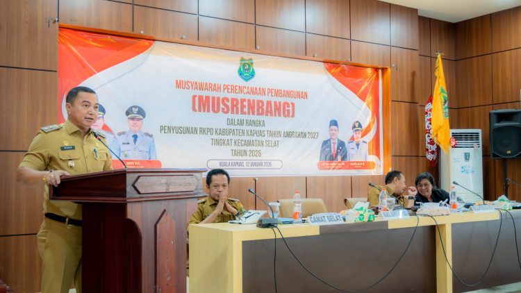 Wabup Resmi Buka kegiatan Musrenbang Tingkat Kecamatan Selat
