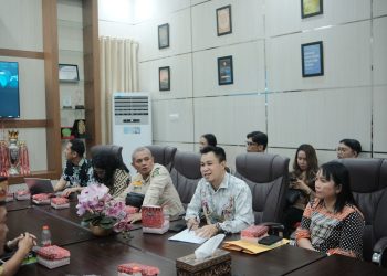 Staf Ahli Bidang Ekonomi, Keuangan dan Pembangunan Pimpin Rapat Lanjutan Penataan Kawasan Jalan Melati Kuala Kapuas