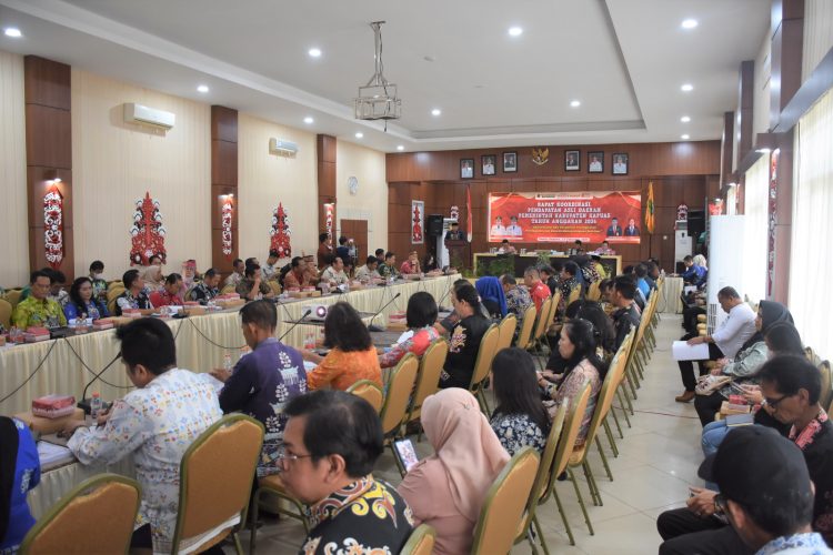 Wabup Buka Rakor Pendapatan Asli Daerah Kabupaten Kapuas Tahun 2026