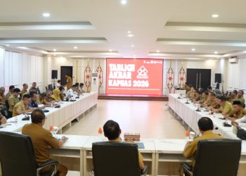 Sekda Kapuas Hadiri Rapat Persiapan Kapuas Tabligh Akbar dalam rangka memperingati Hari Jadi Kota Kuala Kapuas ke-220
