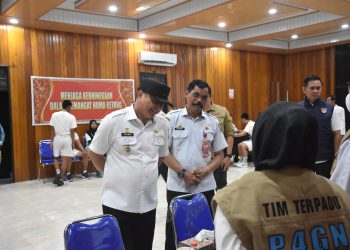 Pemkab Kapuas Gelar Kegiatan Tes Urine Peserta Seleksi Calon Paskibraka Kabupaten Kapuas Tahun 2026