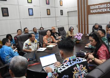 Sekda Kapuas Pimpin Rapat Koordinasi Pemanfaatan dan Pengelolaan New Site Development (NSD) dan Rumah Susun (Rusun)