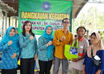 Pada Peringatan HKG PKK ke 54, Tim PKK Barut Gelar Pelatihan Menulis